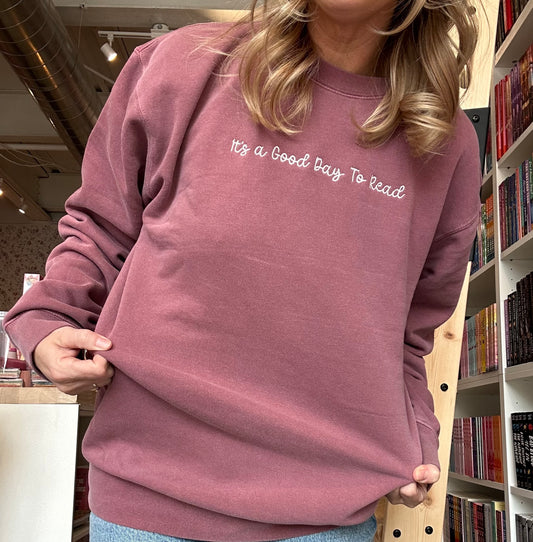 It's a Good Day To Read Sweatshirt