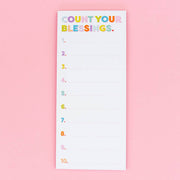 Count Your Blessings- List Pad