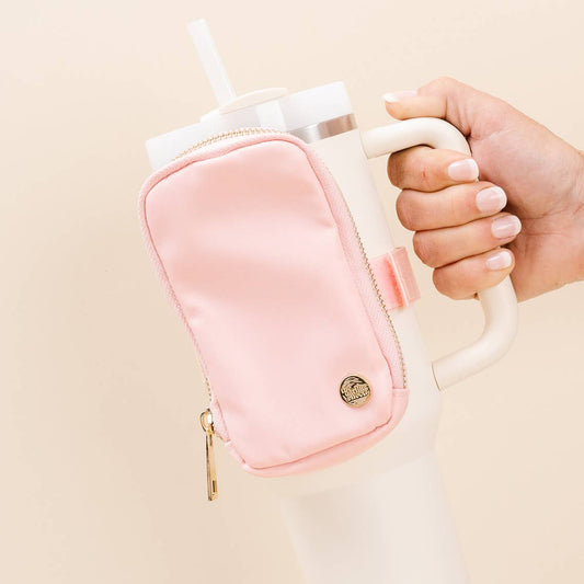 Tumbler Fanny Pack -Blush