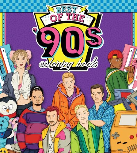 Best of the 90's Coloring Book