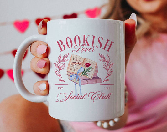 Bookish Lovers Social Club Mug