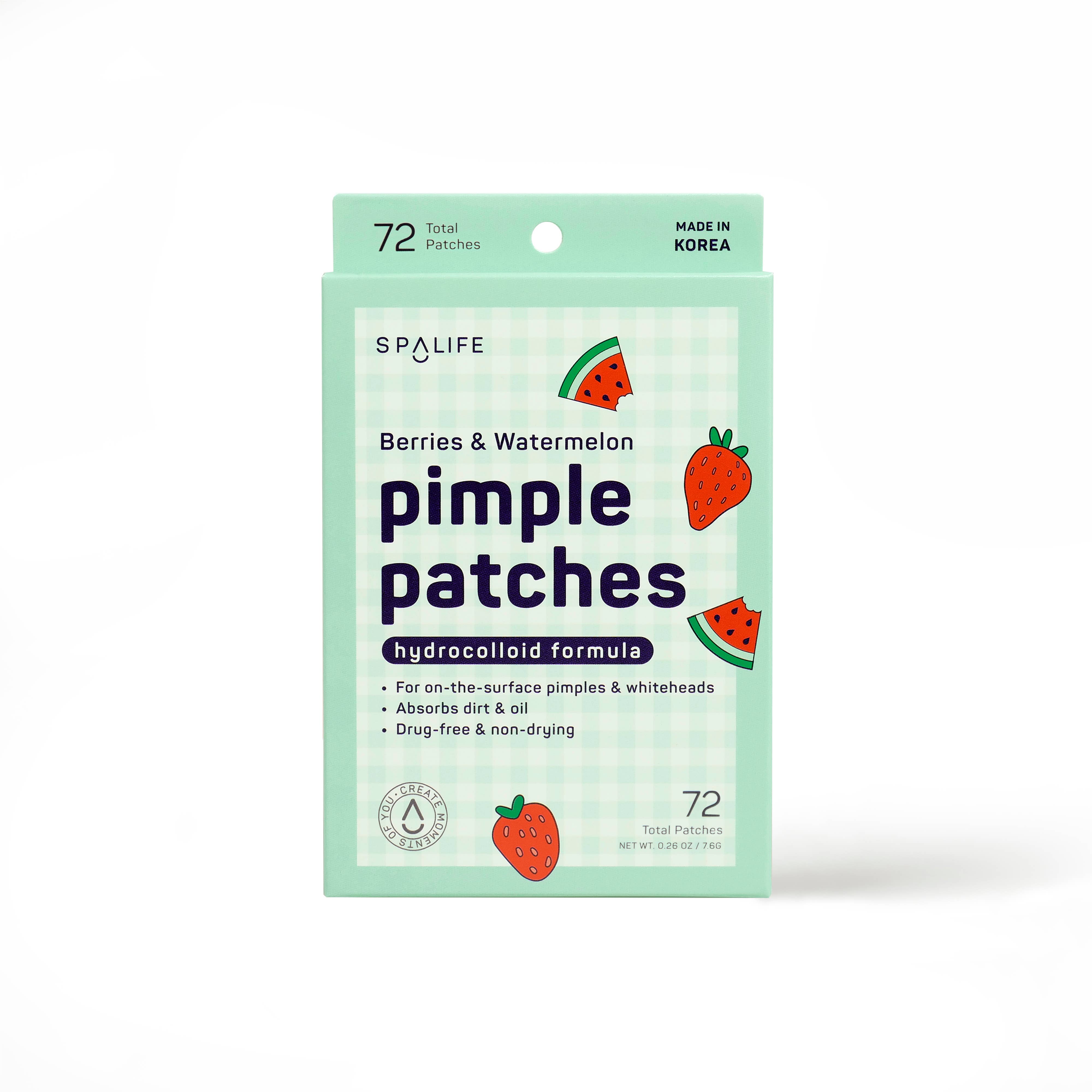 Berries & Watermelon Hydrocolloid Pimple Patches - 30 Ct